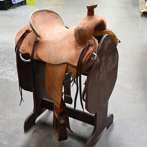 15" USED FORT WORTH RANCH SADDLE