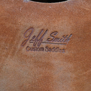 18" USED JEFF SMITH RANCH CUTTER SADDLE
