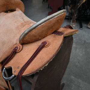 15" USED FORT WORTH RANCH SADDLE