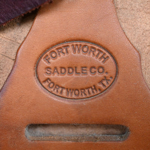 15" USED FORT WORTH RANCH SADDLE