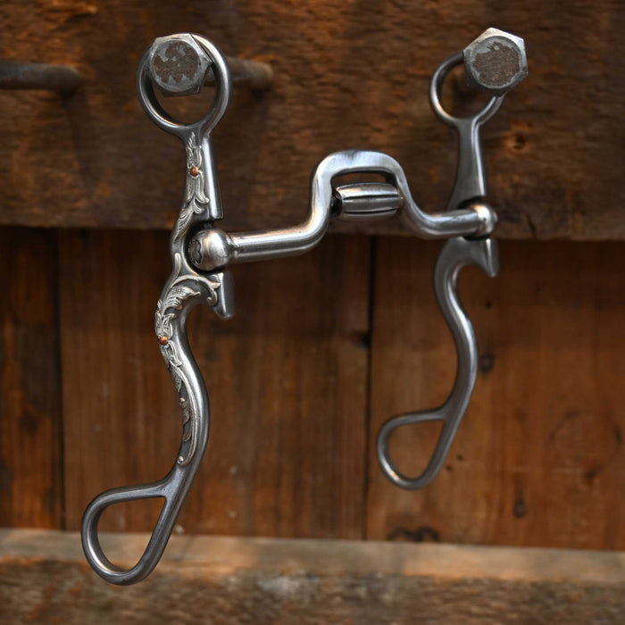 Kerry Kelley Silver Mounted 02S 33 Square Port Bit