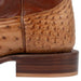 R. Watson Men's Cognac Full Quill Ostrich Square Toe Boot MEN - Footwear - Western Boots R Watson
