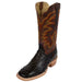 R. Watson Men's Nicotine Full Quill Ostrich Boot MEN - Footwear - Western Boots R Watson