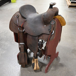 16" USED BILLY COOK RANCH SADDLE Saddles - Used Billy Cook