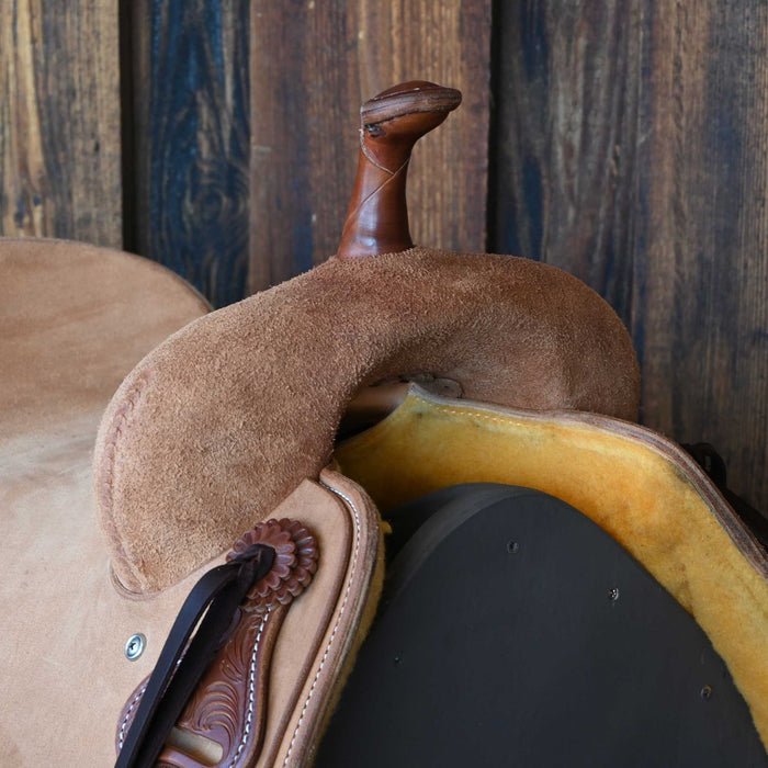16" JEFF SMITH BEAU GALYEAN CUTTING SADDLE