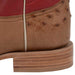 R. Watson Men's Cognac Smooth Ostrich Boot - FINAL SALE MEN - Footwear - Western Boots R Watson