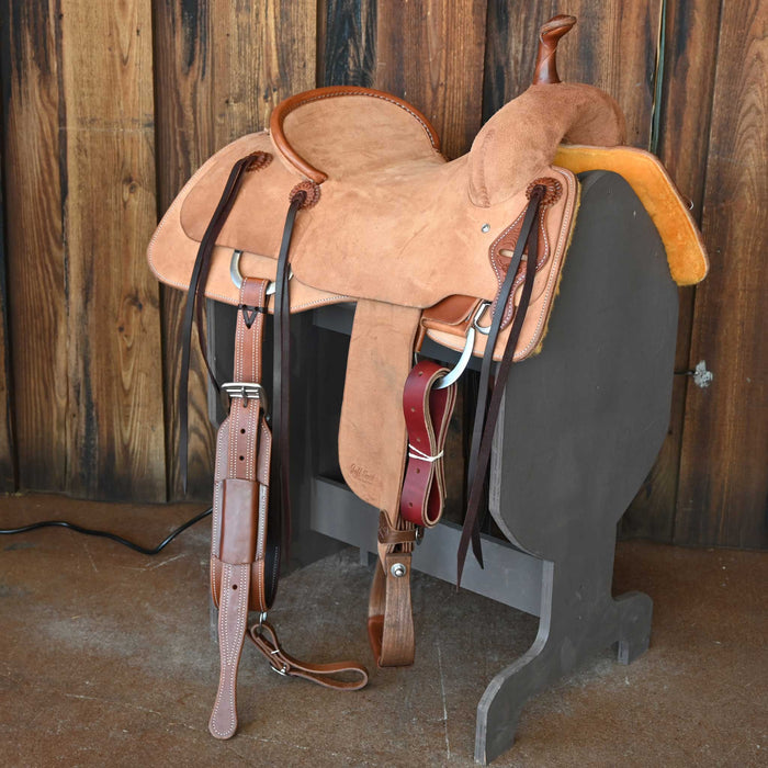 16" JEFF SMITH BUSTER WELCH  CUTTING SADDLE