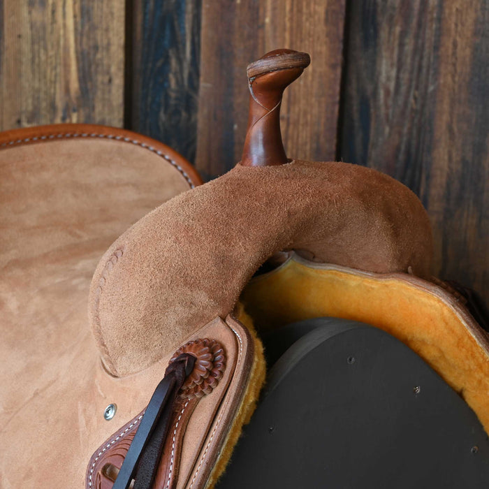 16" JEFF SMITH BUSTER WELCH  CUTTING SADDLE