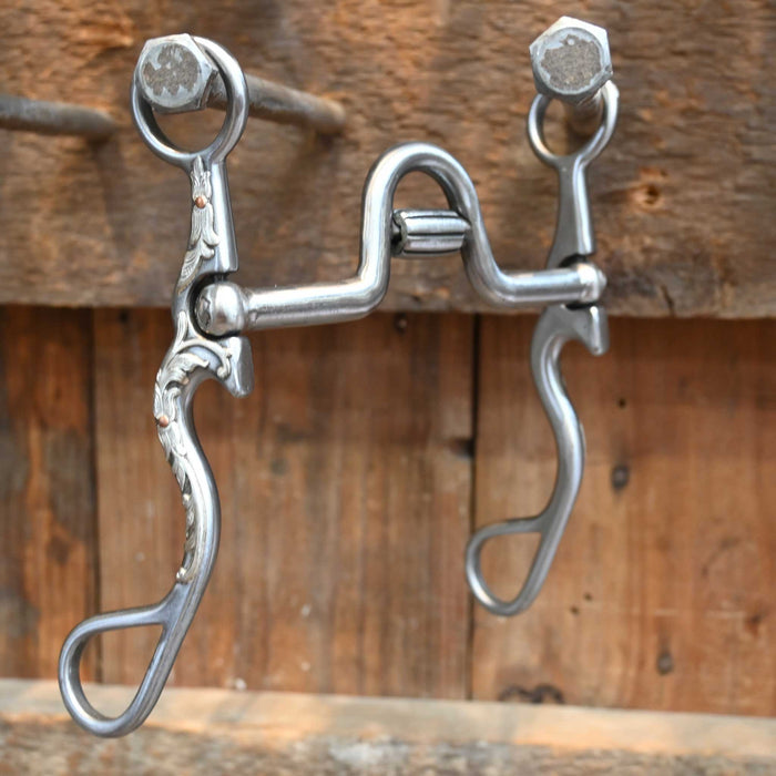 Kerry Kelley Silver Mounted 02S 66 Bit w/Cricket