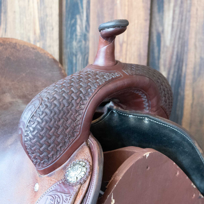 14" USED JEFF SMITH XTREME BARREL SADDLE