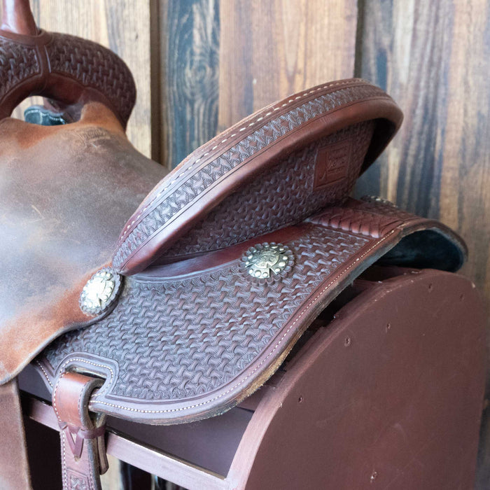 14" USED JEFF SMITH XTREME BARREL SADDLE