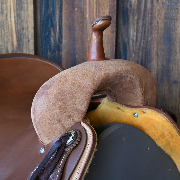 16.5" JEFF SMITH BUSTER WELCH CUTTING SADDLE