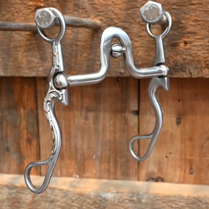 Kerry Kelley Silver Mounted 02S L-F Bit w/Cricket