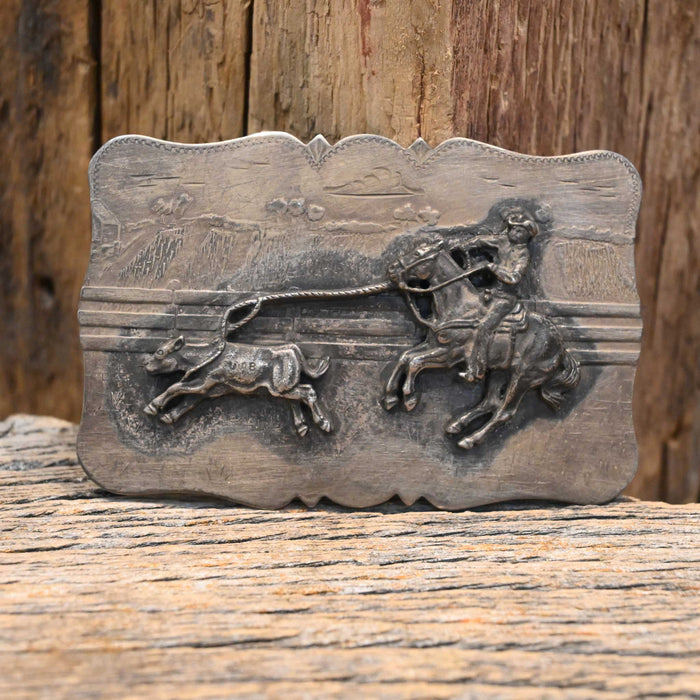 Comstock Calf Roper Belt Buckle Collectibles Comstock Heritage
