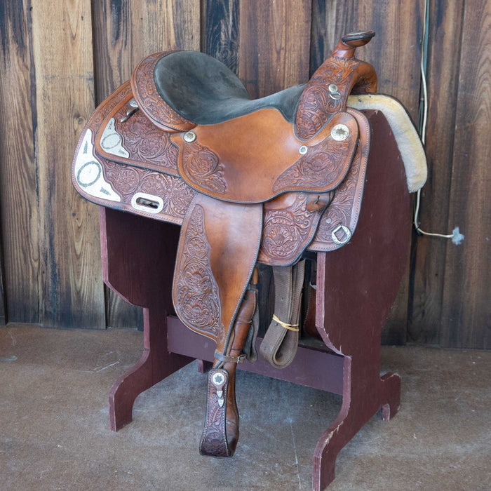15" USED CIRCLE Y EQUITATION SADDLE