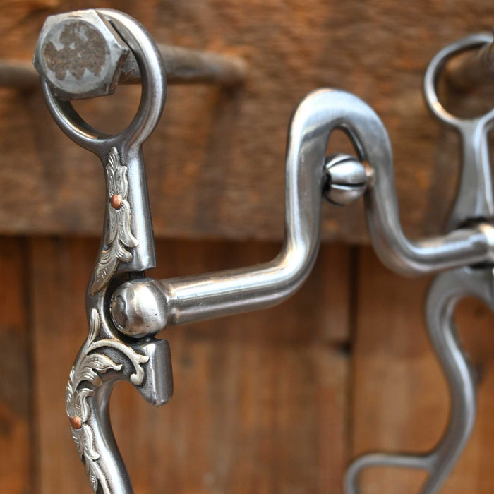 Kerry Kelley Silver Mounted 02S L-F Bit w/Cricket