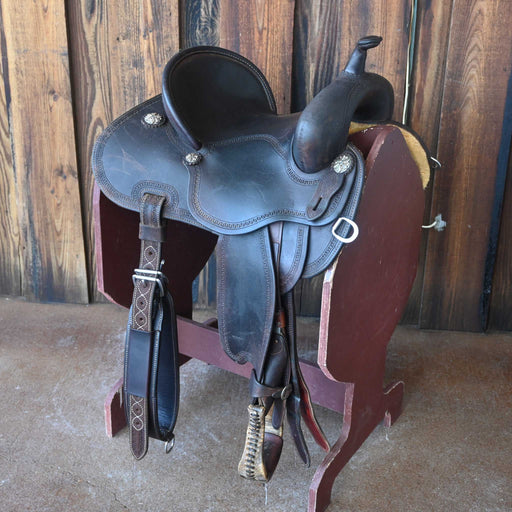 14" USED MARTIN FEARLESS BARREL SADDLE Saddles - Used Martin Saddlery