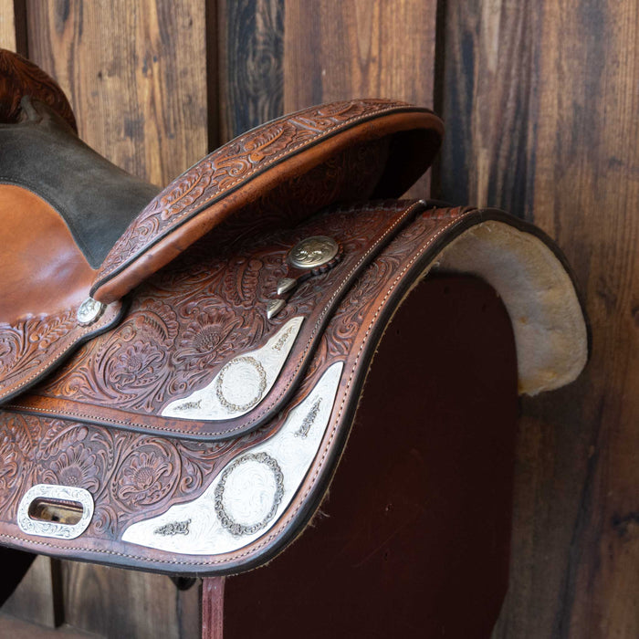 15" USED CIRCLE Y EQUITATION SADDLE