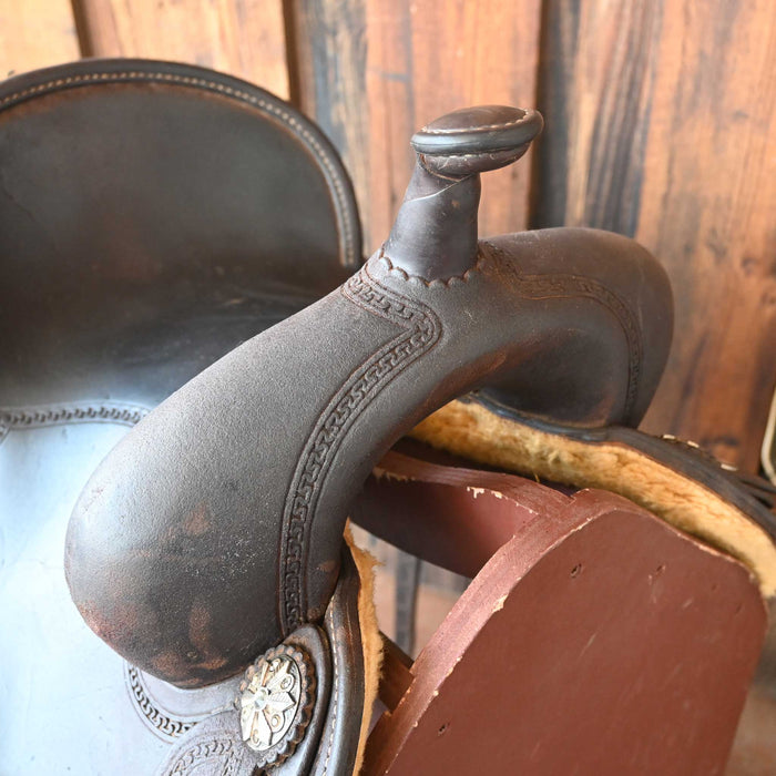 14" USED MARTIN FEARLESS BARREL SADDLE Saddles - Used Martin Saddlery