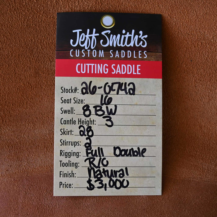 16" JEFF SMITH BUSTER WELCH CUTTING SADDLE