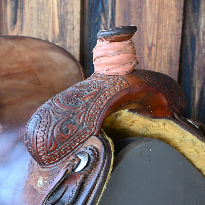 14.5" USED DIAMOND K RANCH SADDLE