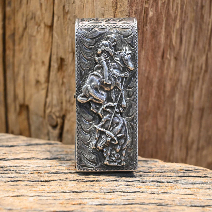 Sterling Silver Calf Roper Money Clip MEN - Accessories - Wallets & Money Clips misc