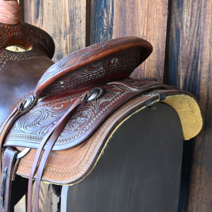 14.5" USED DIAMOND K RANCH SADDLE