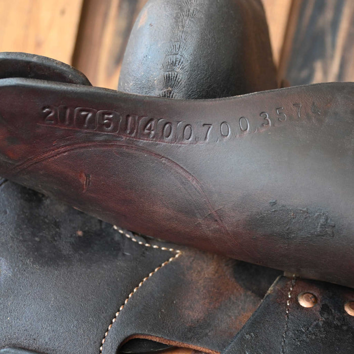 14" USED MARTIN FEARLESS BARREL SADDLE Saddles - Used Martin Saddlery