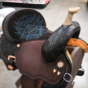 14.5" CIRCLE Y JOSEY ULTIMATE CASH BARREL SADDLE Saddles Circle Y Saddlery   