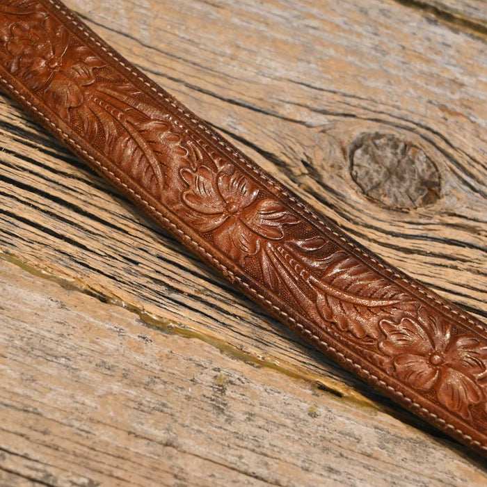 Size 34" Bohlin Belt w/Soul Ages Sterling Silver & 10k Gold Buckle Collectibles Bohlin