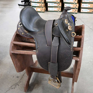 11" USED STOCKMAN BUSH RIDER SADDLE Saddles Stockman   