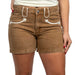 Howdy Hanny Tan Smiley Shorts WOMEN - Clothing - Shorts Howdy Hanny