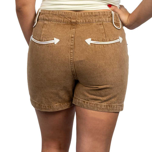 Howdy Hanny Tan Smiley Shorts WOMEN - Clothing - Shorts Howdy Hanny