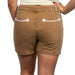 Howdy Hanny Tan Smiley Shorts WOMEN - Clothing - Shorts Howdy Hanny