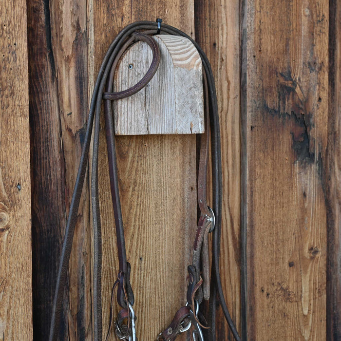 Twisted Wire Snaffle Gag Bridle Rig w/Single Ear Headstall