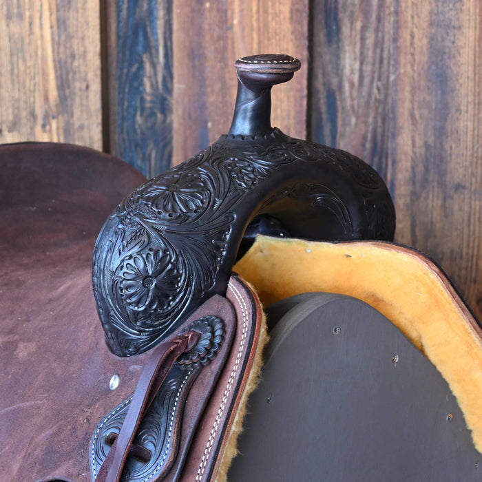 14.5" JEFF SMITH BUSTER WELCH RANCH CUTTER SADDLE