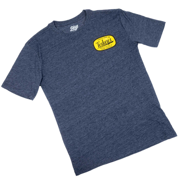 Teskey's Brazos River Tee - Navy