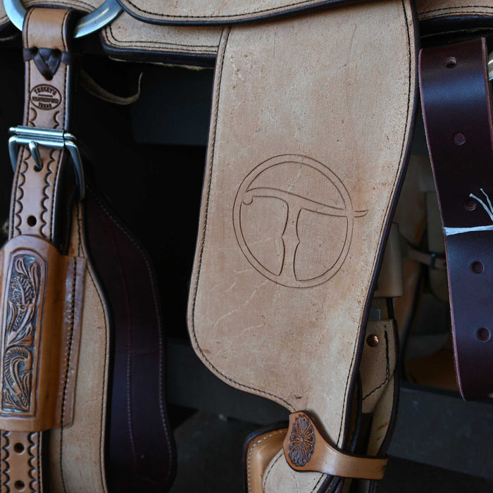 15" TESKEY'S TEAM ROPING SADDLE