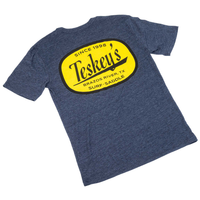 Teskey's Brazos River Tee - Navy