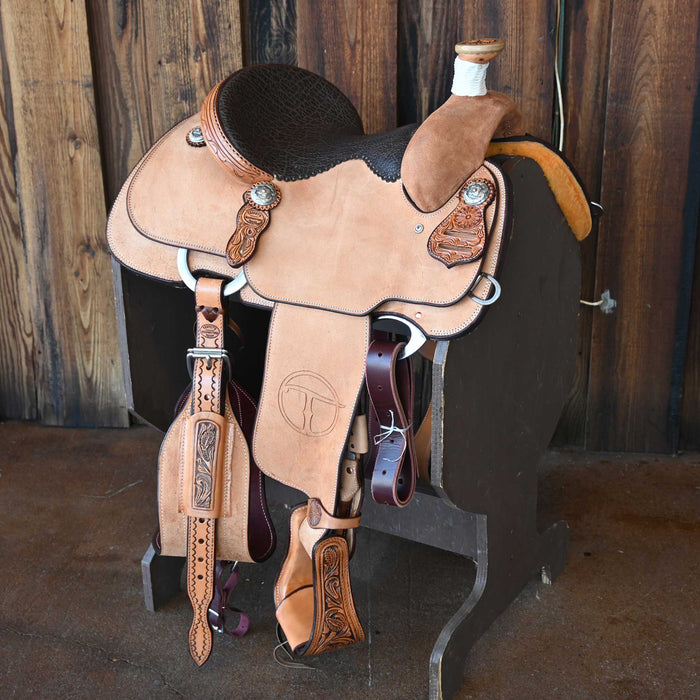 13.5" TESKEY'S TEAM ROPING SADDLE
