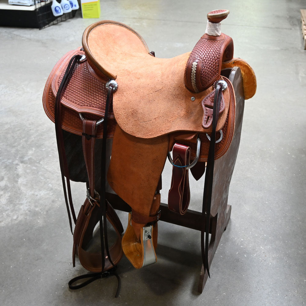 15" TESKEY'S RANCH ASSOCIATION SADDLE Saddles Teskey's Saddlery