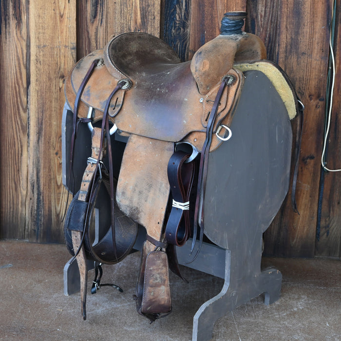 14" USED CACTUS RANCH SADDLE