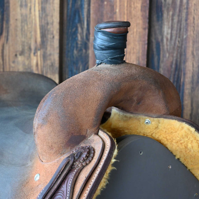 17" JEFF SMITH RANCH CUTTER SADDLE