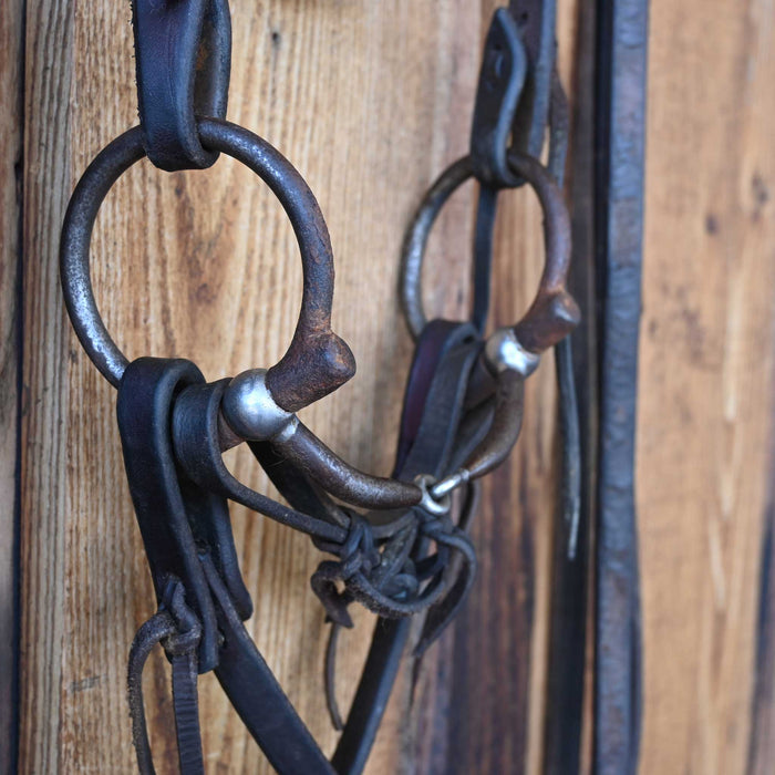Flaharty D-Ring Snaffle Bridle Rig w/Browband Headstall