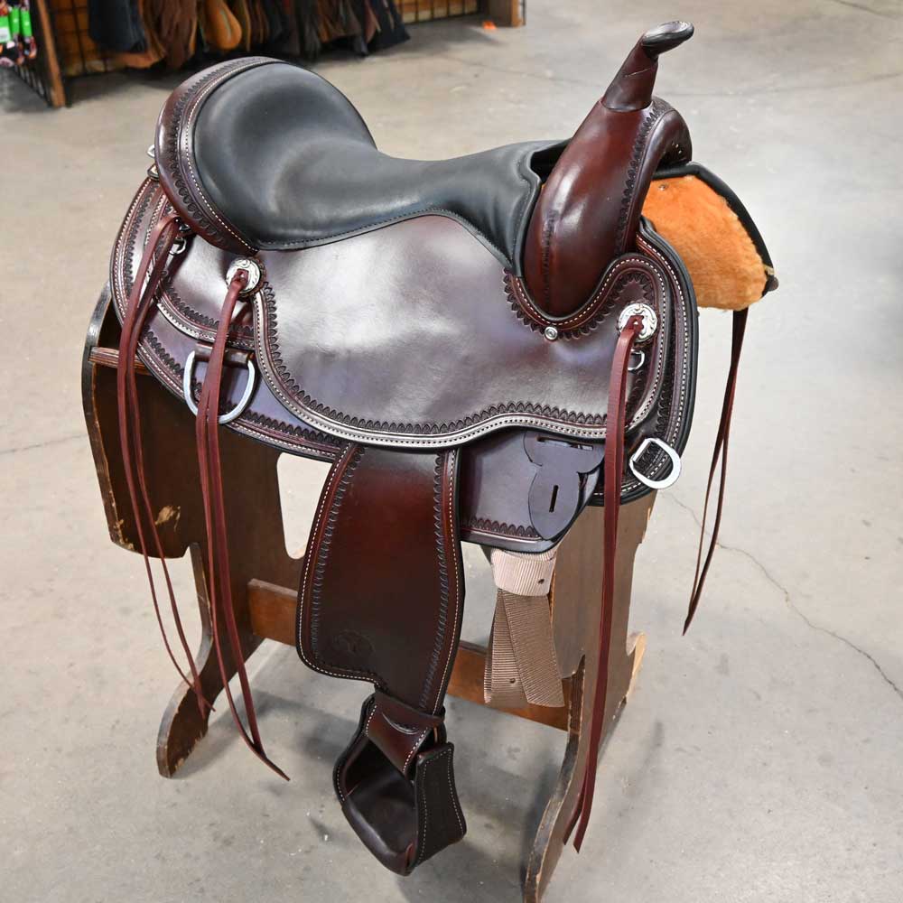 16" CIRCLE Y OMAHA FLEX2 TRAIL SADDLE Saddles Circle Y Saddlery   