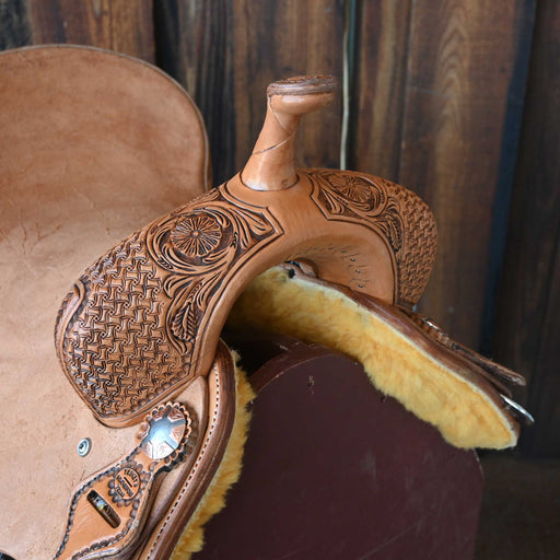 17" TESKEY'S BARREL SADDLE Saddles - New Teskey's Saddlery