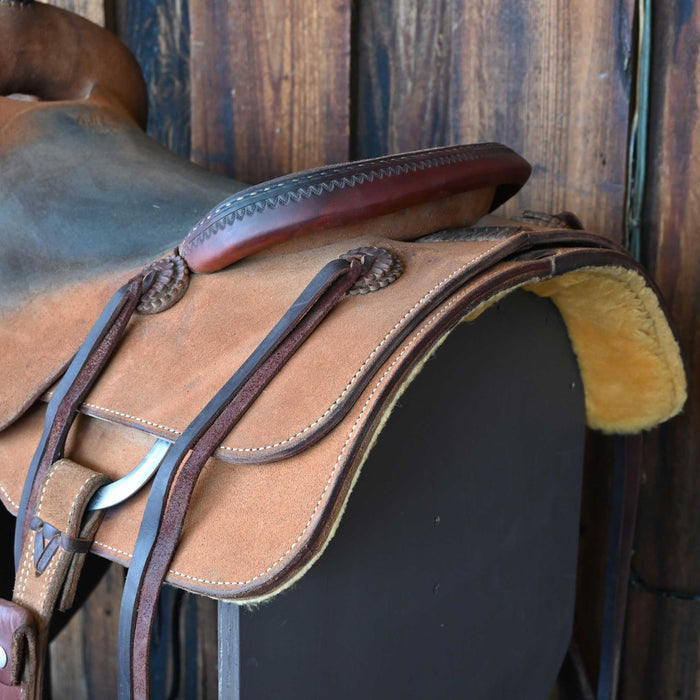 17" JEFF SMITH RANCH CUTTER SADDLE