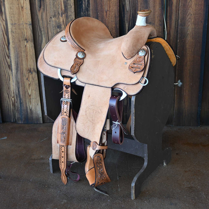 13.5" TESKEY'S TEAM ROPING SADDLE
