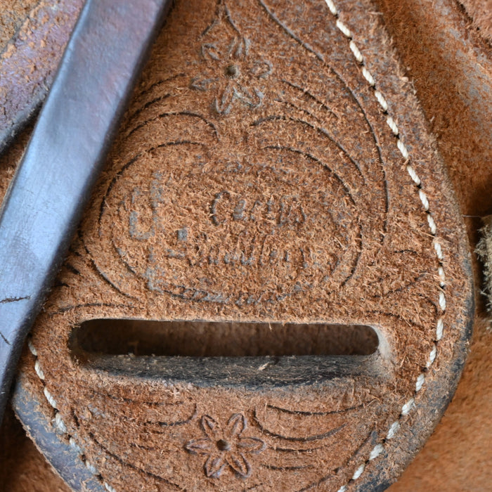 14" USED CACTUS RANCH SADDLE