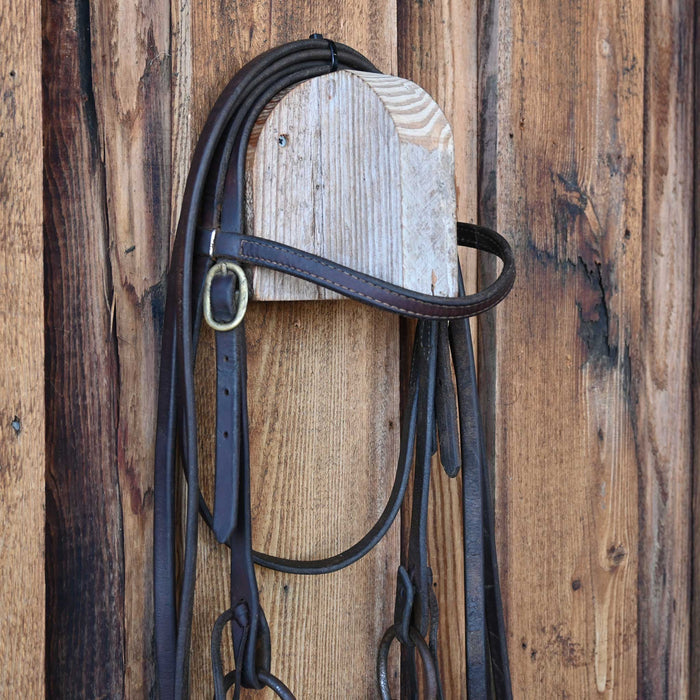 Flaharty D-Ring Snaffle Bridle Rig w/Browband Headstall